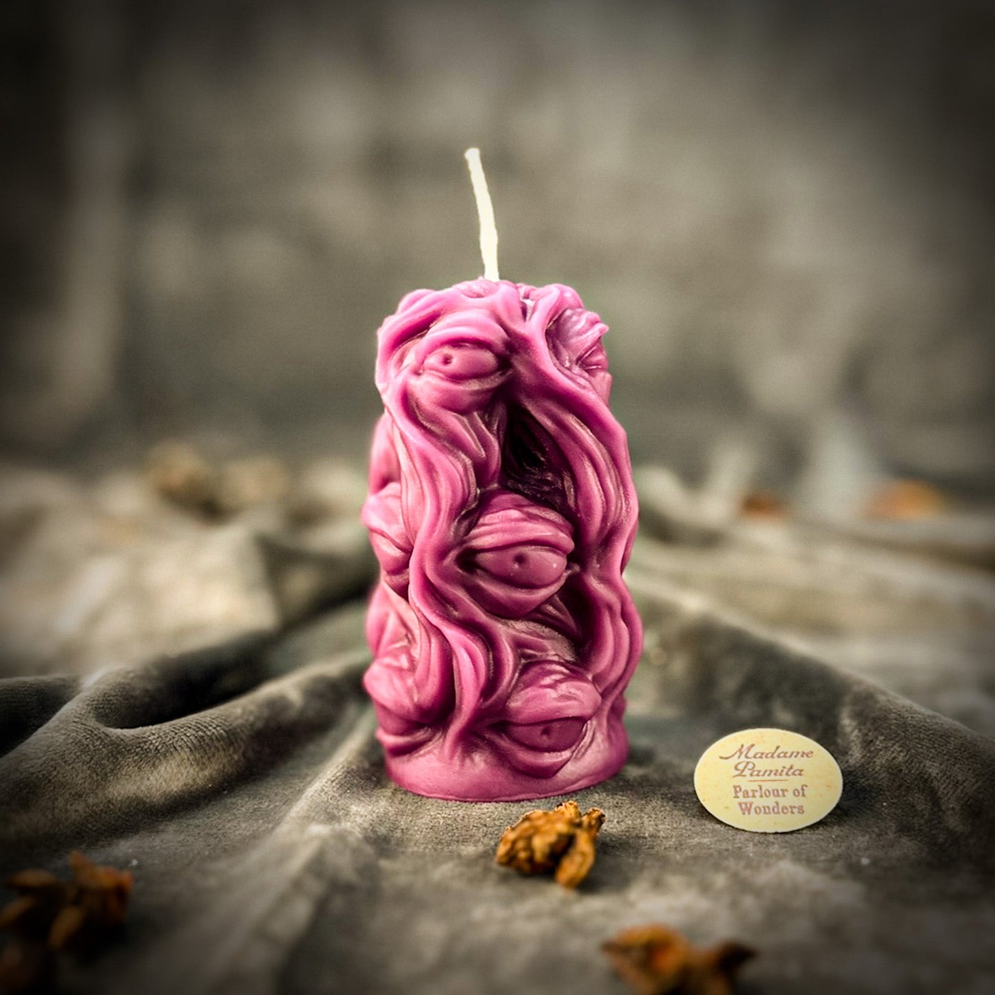 Evil Eye Protection Candle Spell Kit - Ward Off Negativity & Defend Your Energy – Purple (Empowerment) Candle Spell Kit