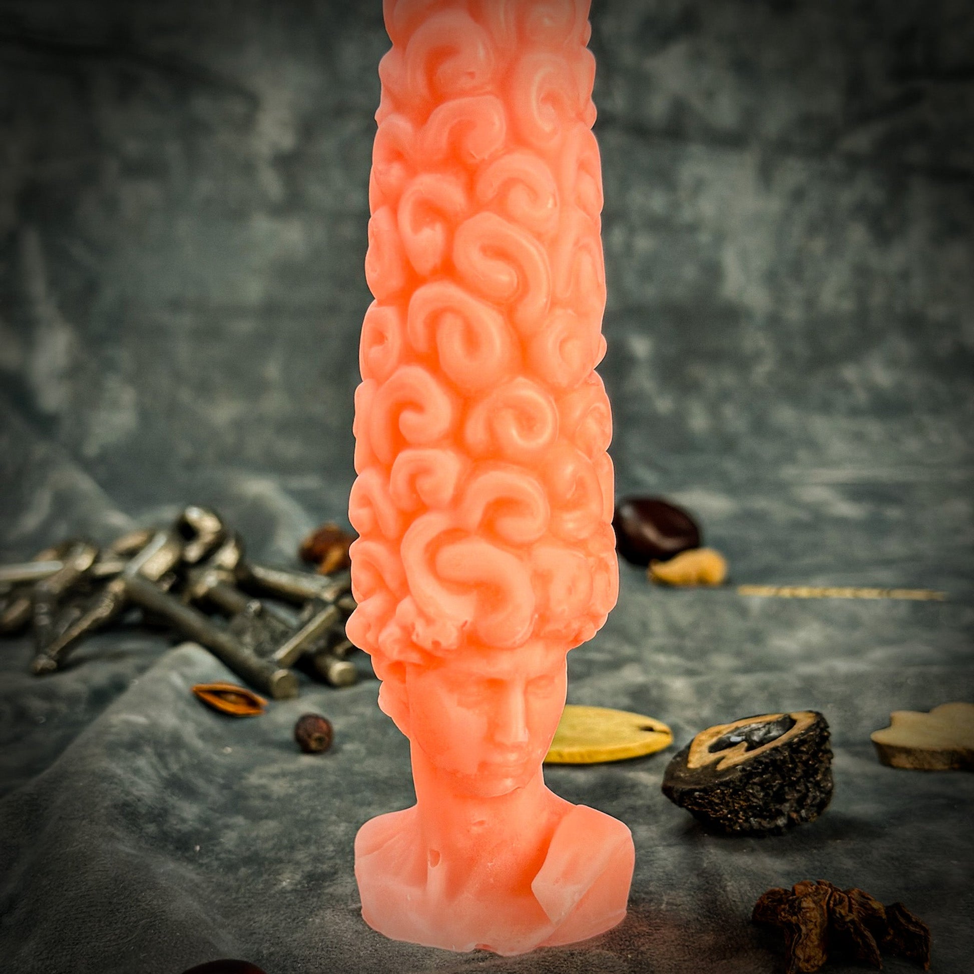 Spiritual Awakening Candle - Higher Consciousness Spell – Pink (Family) Candle Spell Kit