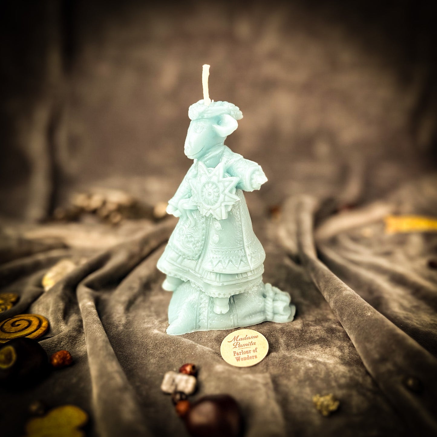 Koza New Year Abundance Candle Spell Kit – Blue (Peace) Candle Spell Kit