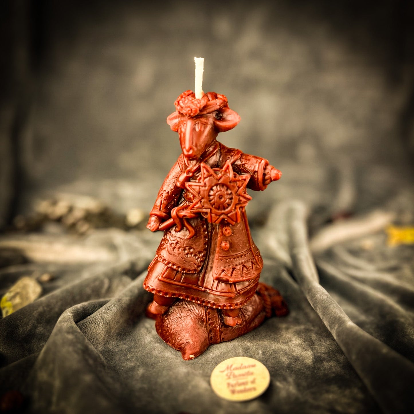 Koza New Year Abundance Candle Spell Kit – Brown (Grounding) Candle Spell Kit