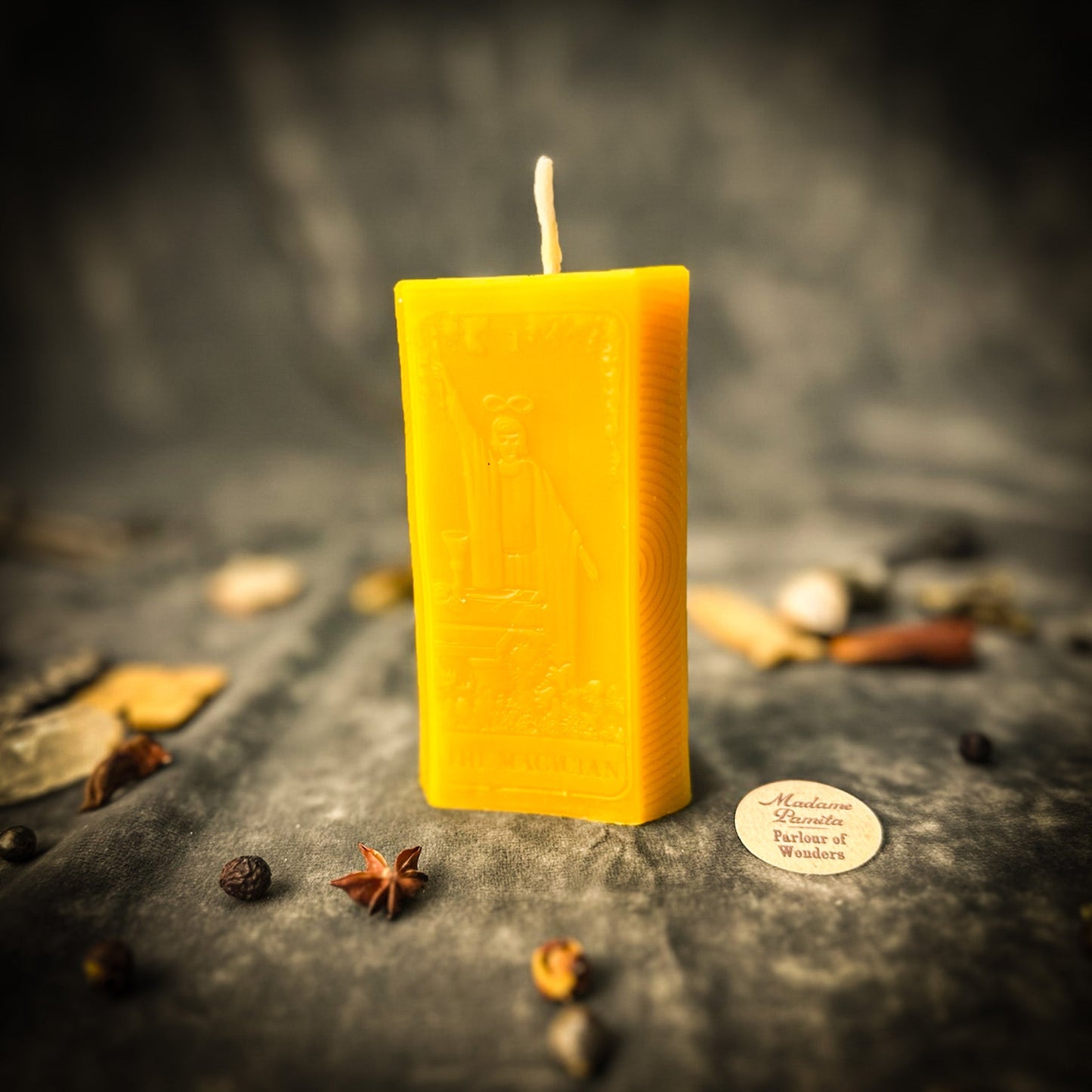 The Magician Candle Spell Kit - Manifestation & Willpower Magic – Yellow (Success) Candle Spell Kit
