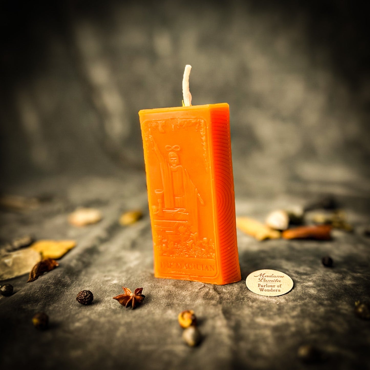 The Magician Candle Spell Kit - Manifestation & Willpower Magic – Orange (Opportunity) Candle Spell Kit