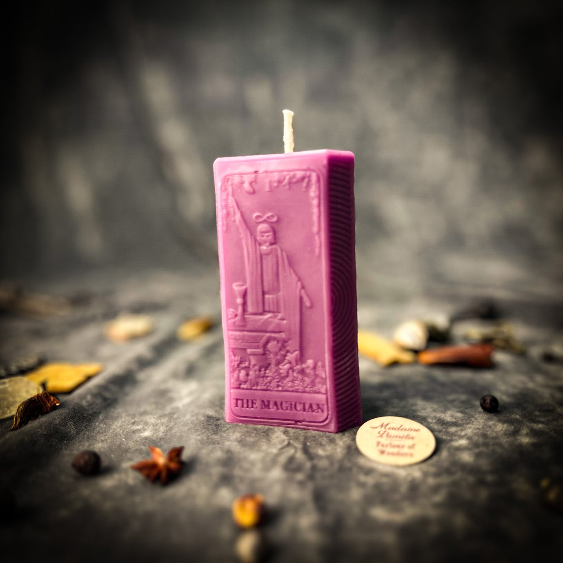 The Magician Candle Spell Kit - Manifestation & Willpower Magic – Purple (Empowerment) Candle Spell Kit