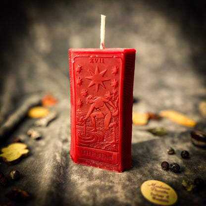 The Star Candle Spell Kit - Hope & Healing Magic – Red (Romance) Candle Spell Kit