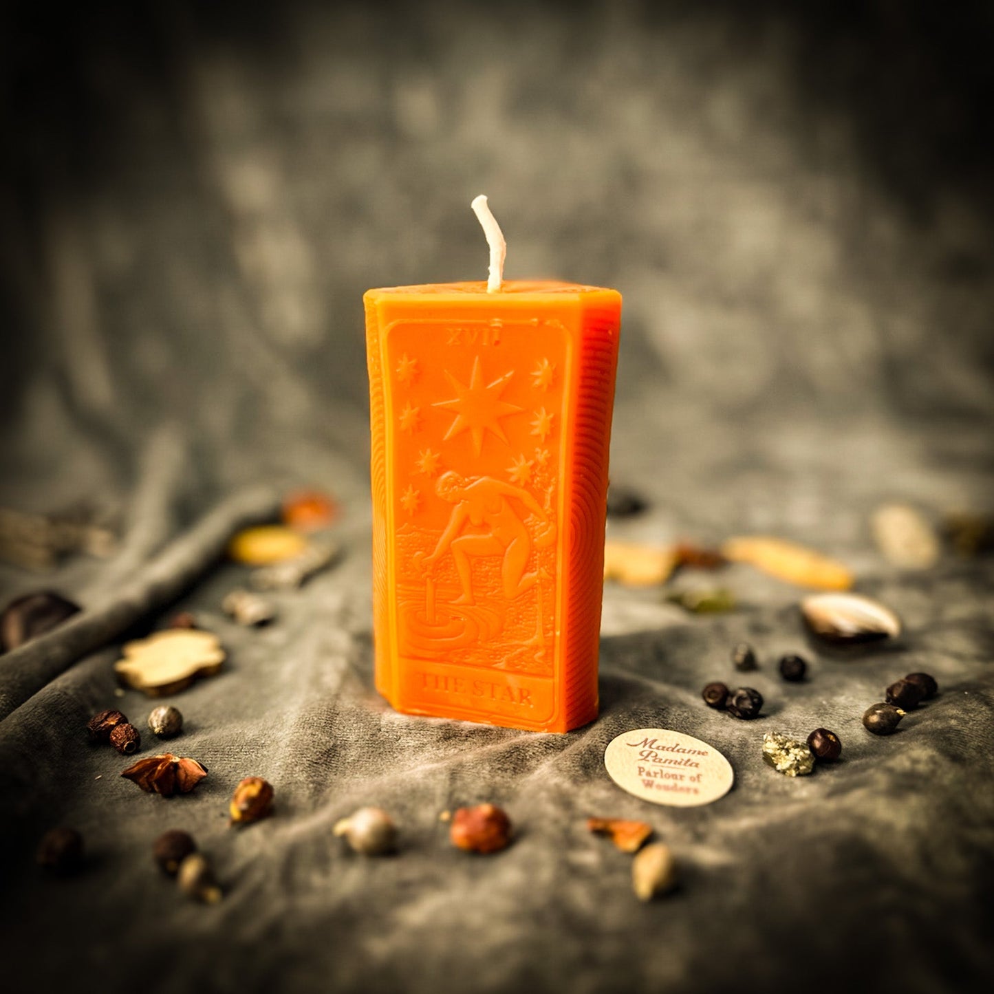The Star Candle Spell Kit - Hope & Healing Magic – Orange (Opportunity) Candle Spell Kit