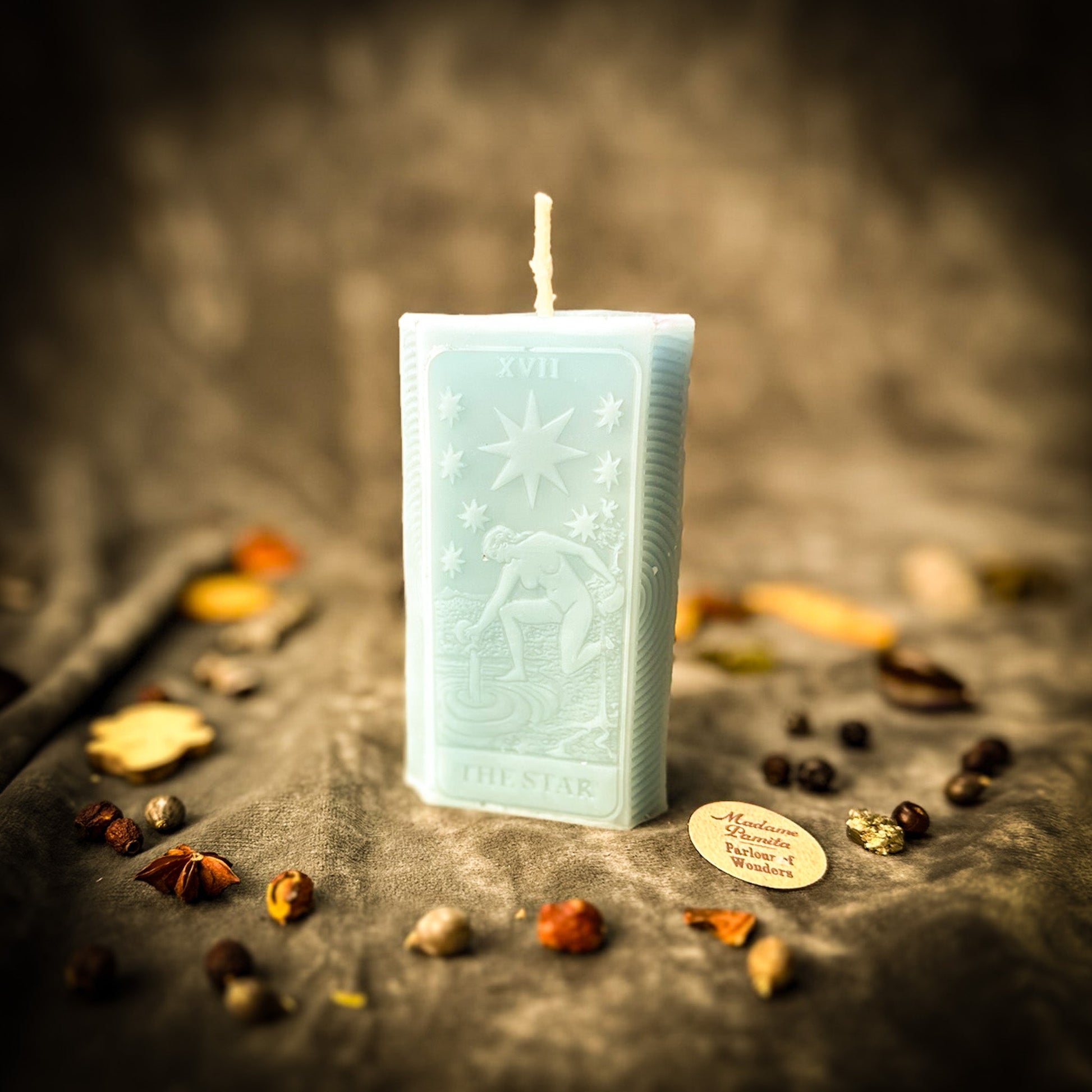 The Star Candle Spell Kit - Hope & Healing Magic – Blue (Communication) Candle Spell Kit