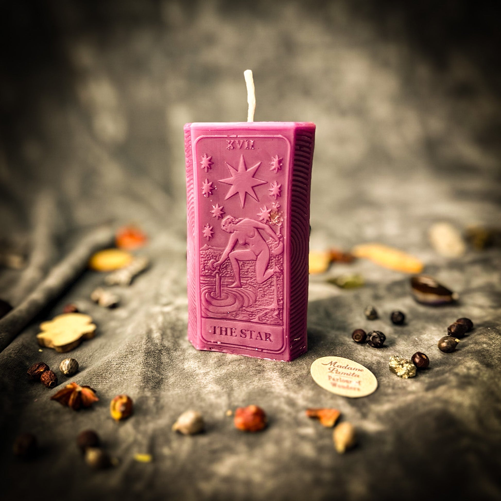 The Star Candle Spell Kit - Hope & Healing Magic – Purple (Empowerment) Candle Spell Kit