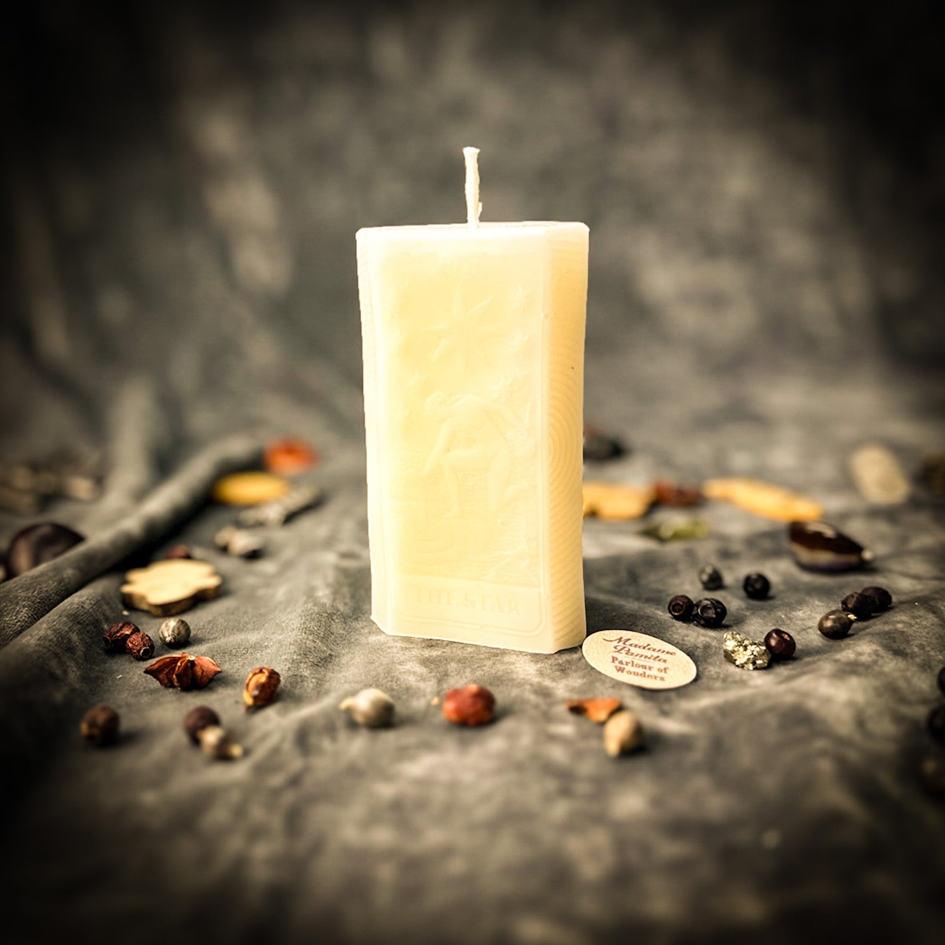 The Star Candle Spell Kit - Hope & Healing Magic – White (Blessings) Candle Spell Kit