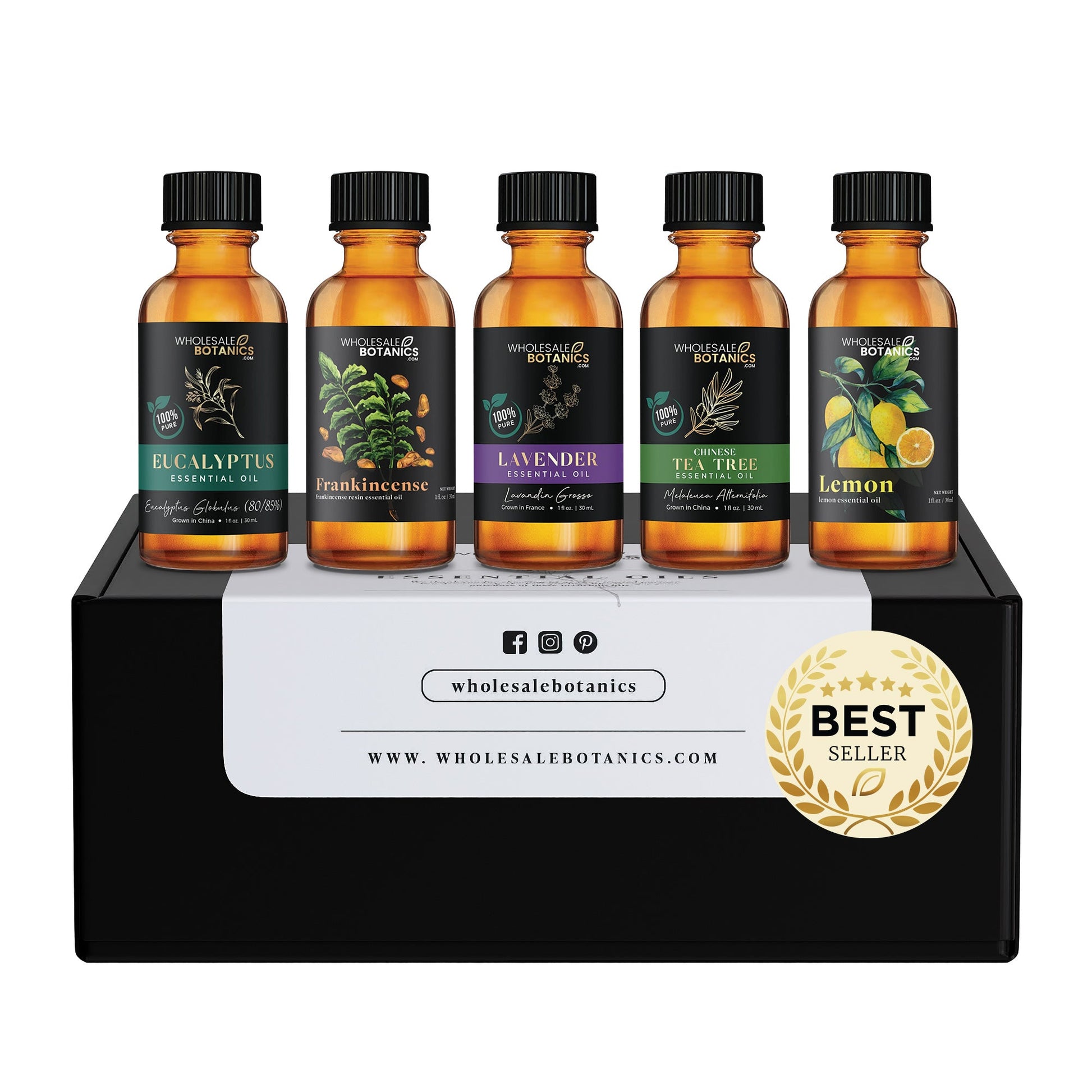Most Popular Essential Oils Sample Kit – Essential_Oil_Bundle
