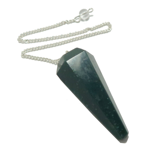 Bloodstone Pendulum | Crystal Dowsing Tool – Pendulums