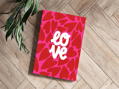 Love Aluminum Print – Wall Decoration
