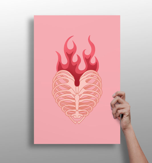 Love Aluminum Print – Wall Decoration