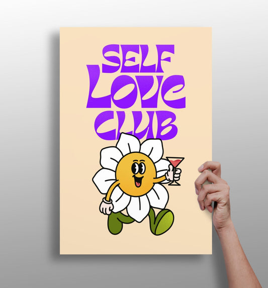 Self Love Aluminum Print – Wall Decoration