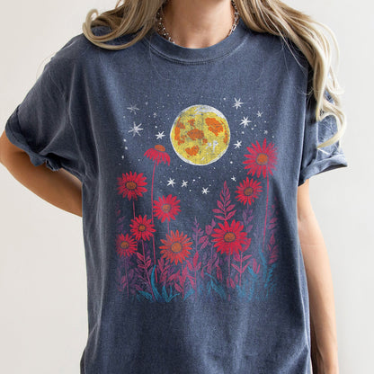 Bohemian Moon Garden - Comfort Colors Tshirt – T-Shirt