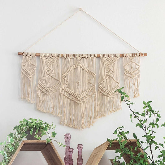 Boho Cotton Macrame Wall Hanging