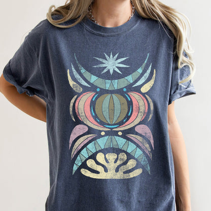 Boho Celestial Star - Comfort Colors Tshirt – T-Shirt