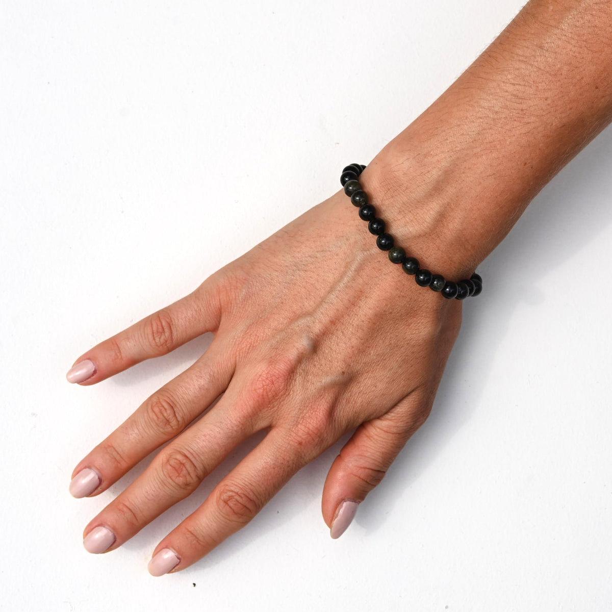 Black Obsidian Bracelet - PROTECT – 6mm bracelet