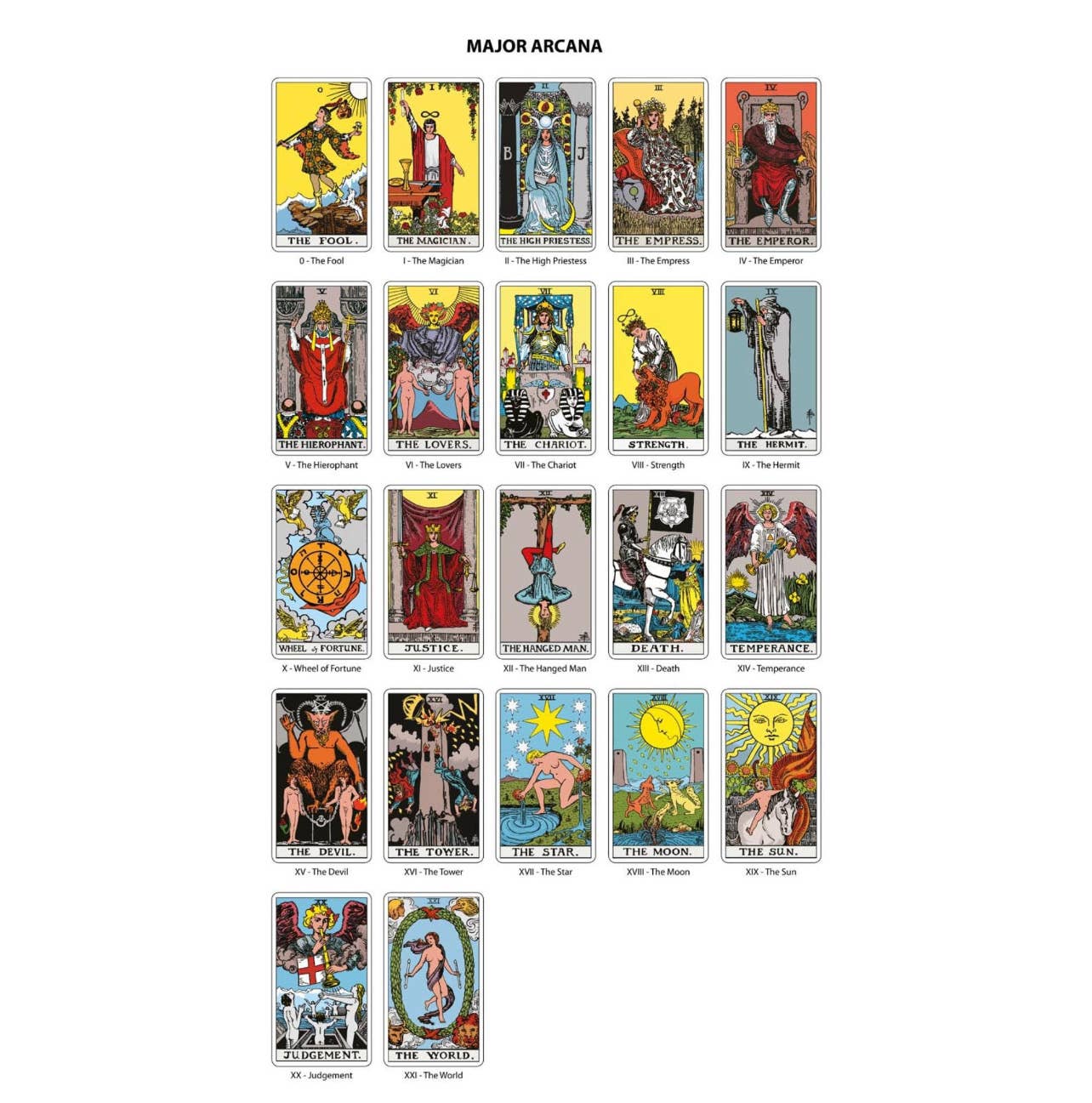 Classic Tarot Card Deck