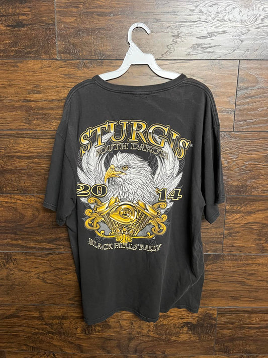 Vintage Sturgis 2014 T-Shirt | Black Hills Rally Tee – Men's T-shirts