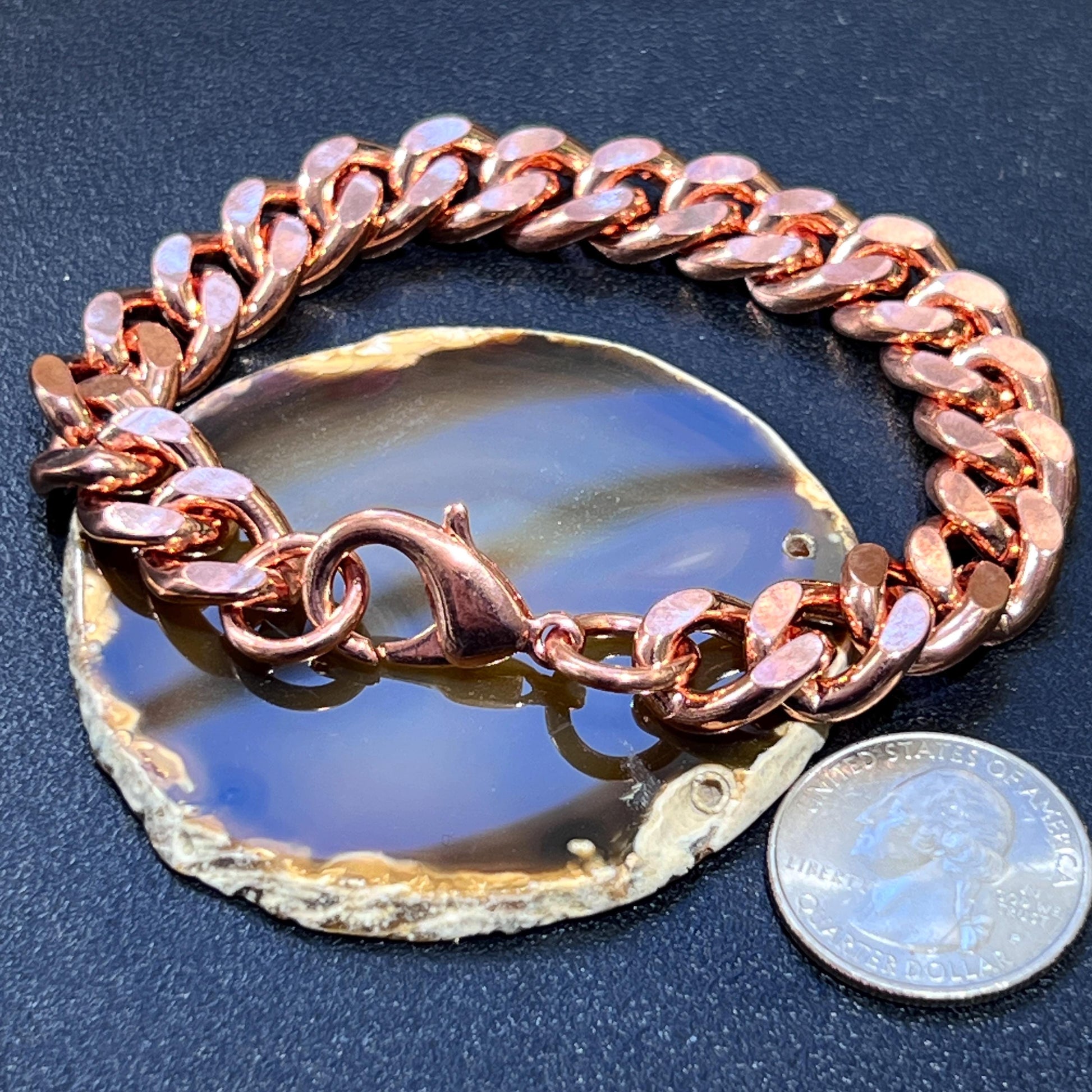 Pure Copper Chain Bracelet (8 Inches) – Jewelry > Bracelets > Chain & Link Bracelets