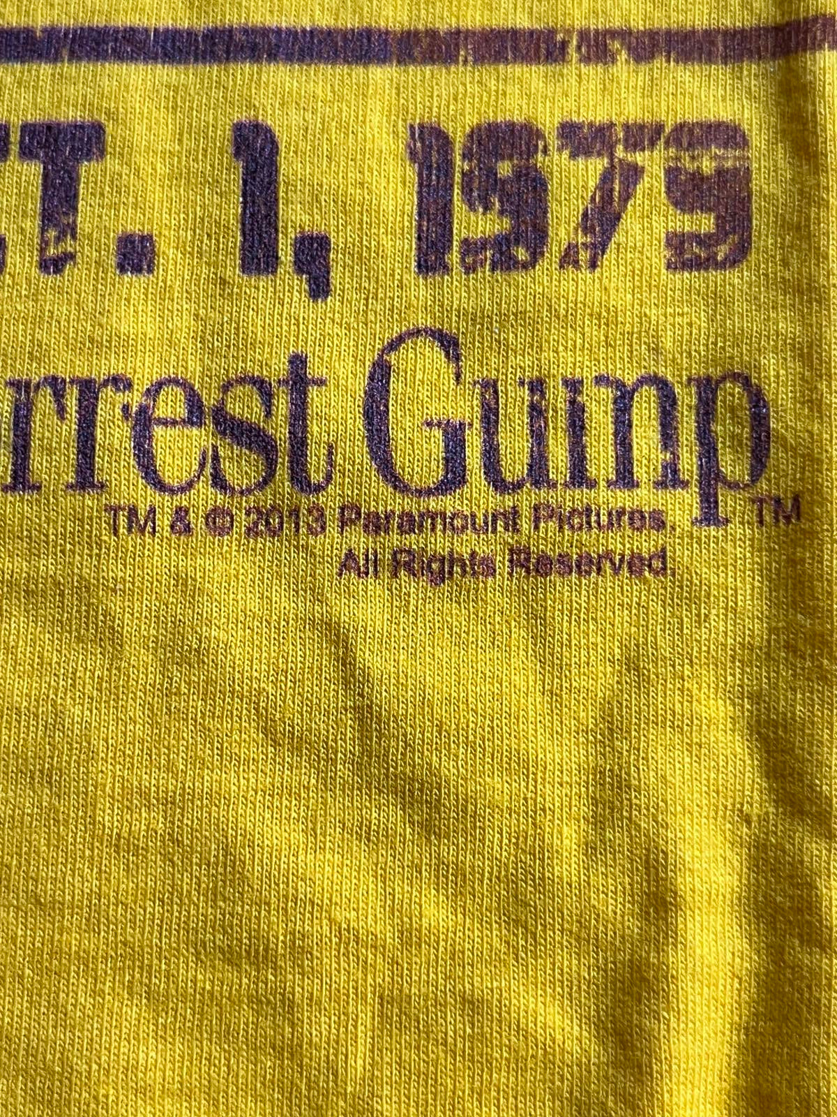 Vintage Forrest Gump T-Shirt - Run Forest Run Graphic Tee XL –