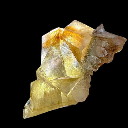 Calicite on Apophyllite & Chalcedony | High Quality Mineral | Indian Minerals | Superb Minerals | Fine Mineral | Collectors Piece – Calcite