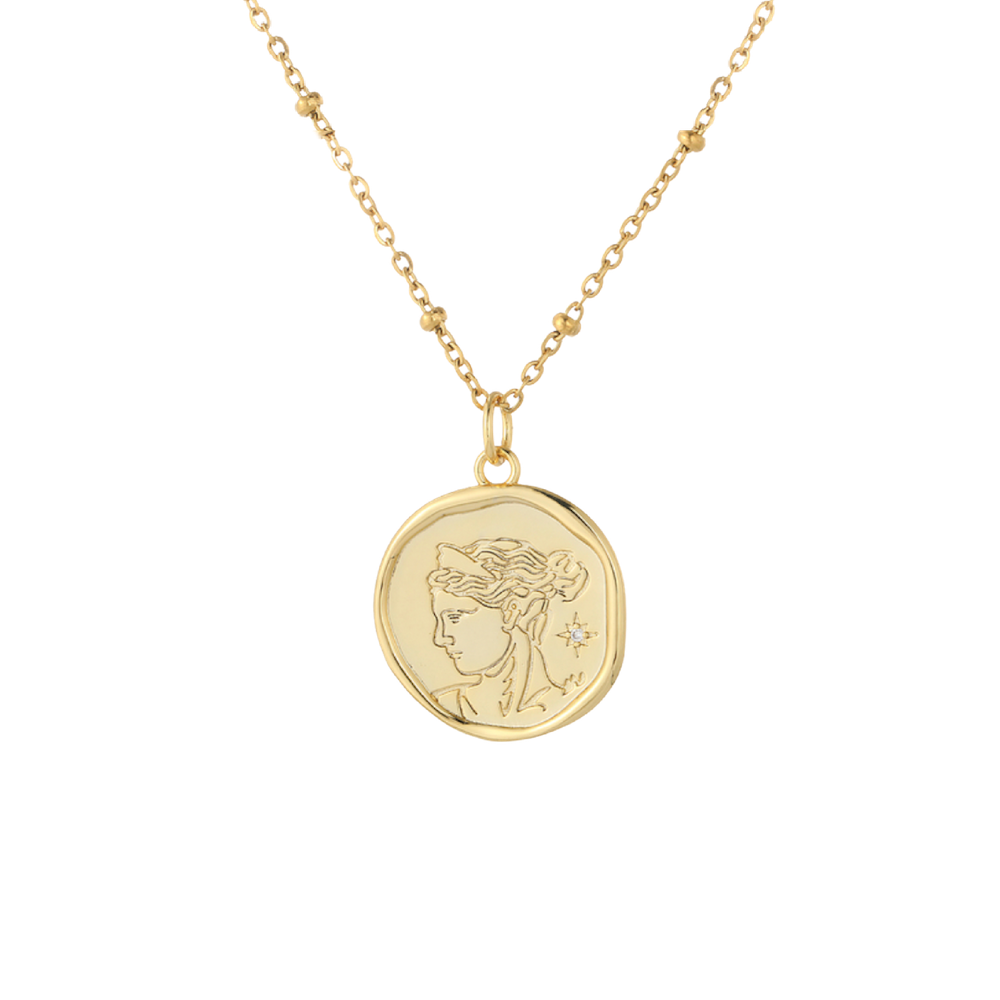 Aphrodite Coin Necklace – Necklaces
