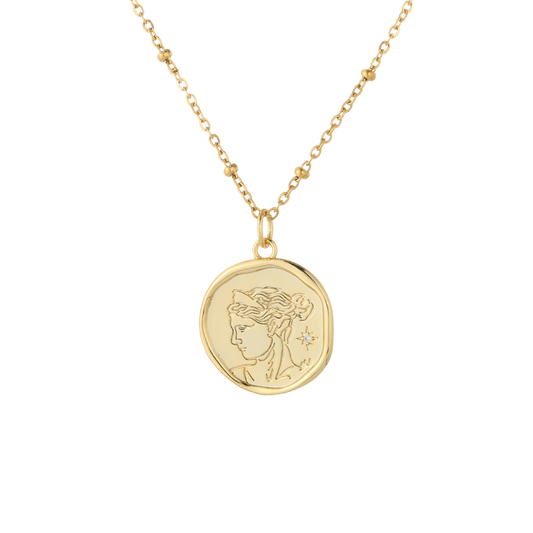 Aphrodite Coin Necklace – Necklaces