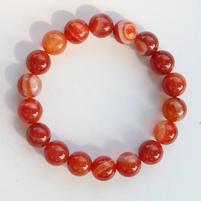 Natural Carnelian Sparks & Inspiration Bracelet