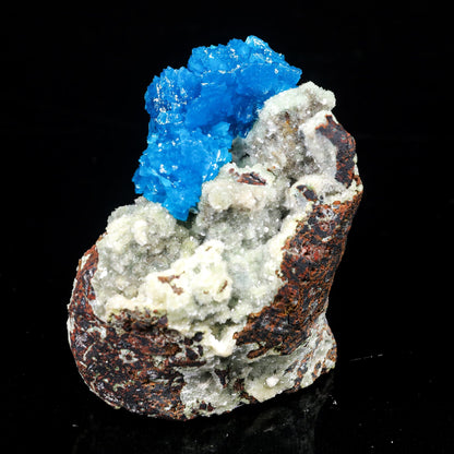 Cavansite on Heulandite (Rare Find) Natural Mineral Specimen – Cavansite
