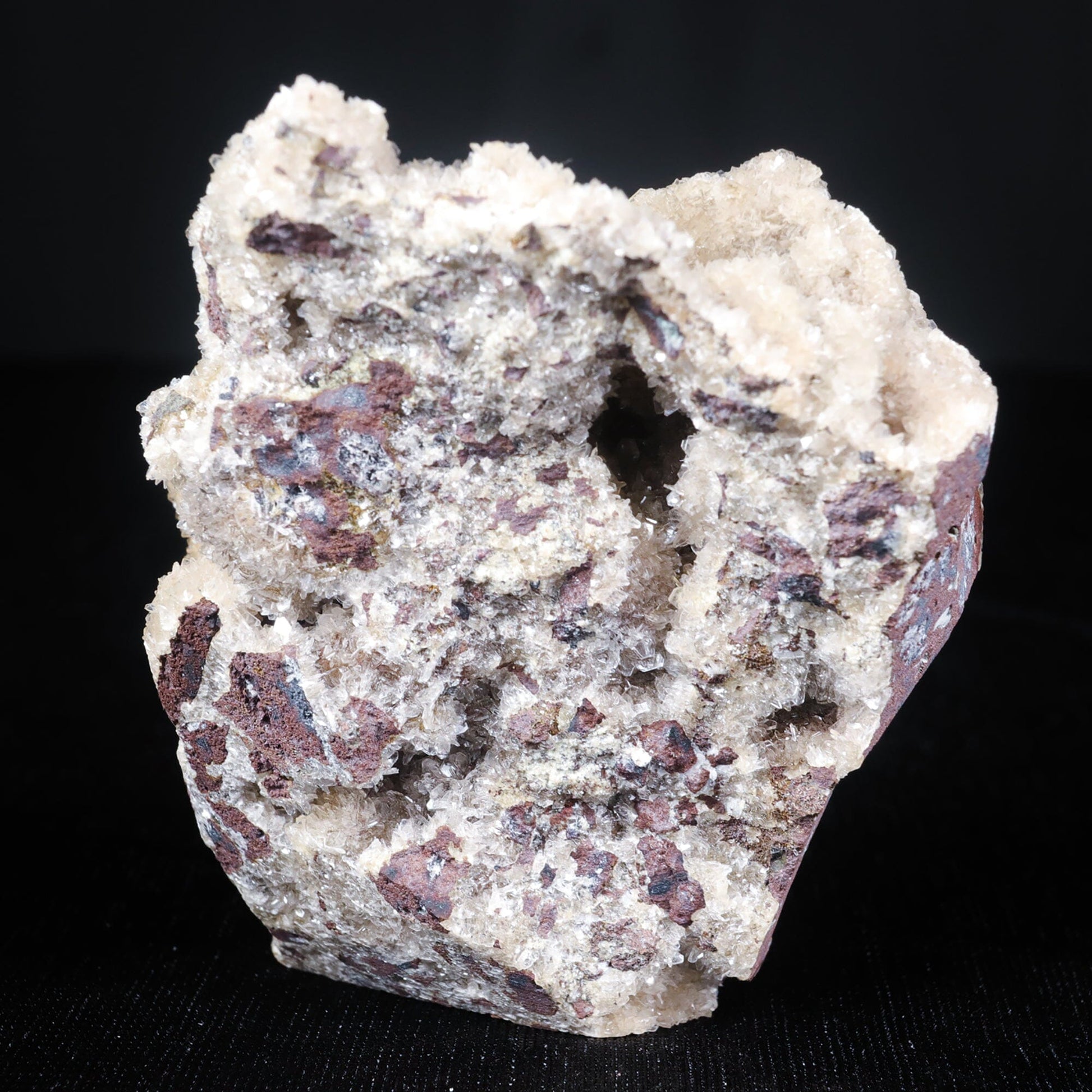 Cavansite on Heulandite (Rare Find) Natural Mineral Specimen USA – Cavansite