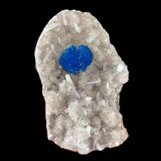 Cavansite on Heulandite & Stilbite | SELF STANDING | High Quality Mineral | Indian Mineral | Superb Minerals | Fine Mineral | Collection – Cavansite