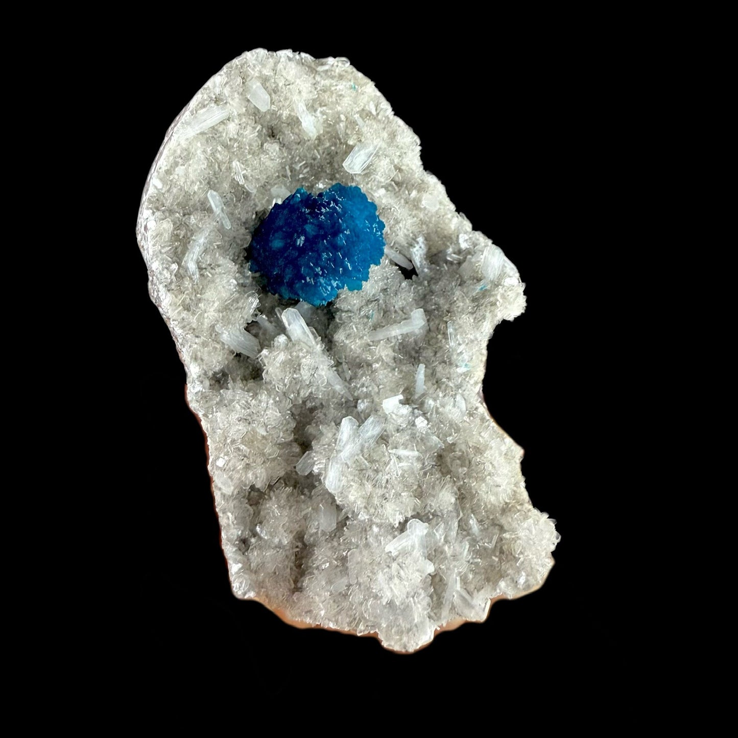 Cavansite on Heulandite & Stilbite | SELF STANDING | High Quality Mineral | Indian Mineral | Superb Minerals | Fine Mineral | Collection – Cavansite