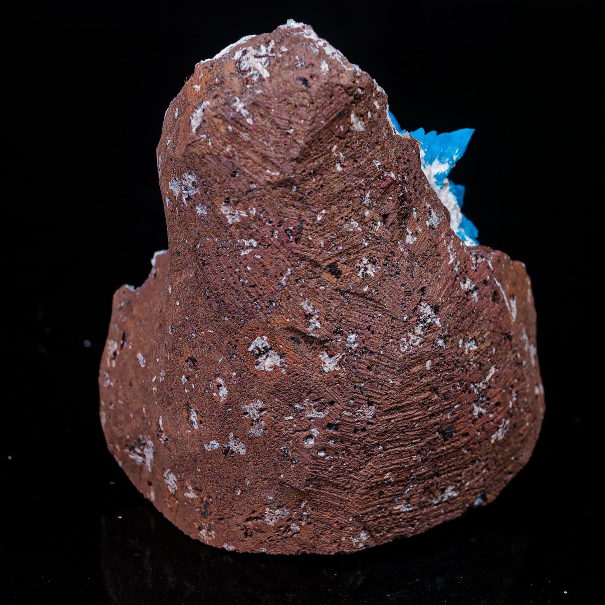 Cavansite on Mordenite (Rare Find) Natural Mineral Specimen – Cavansite