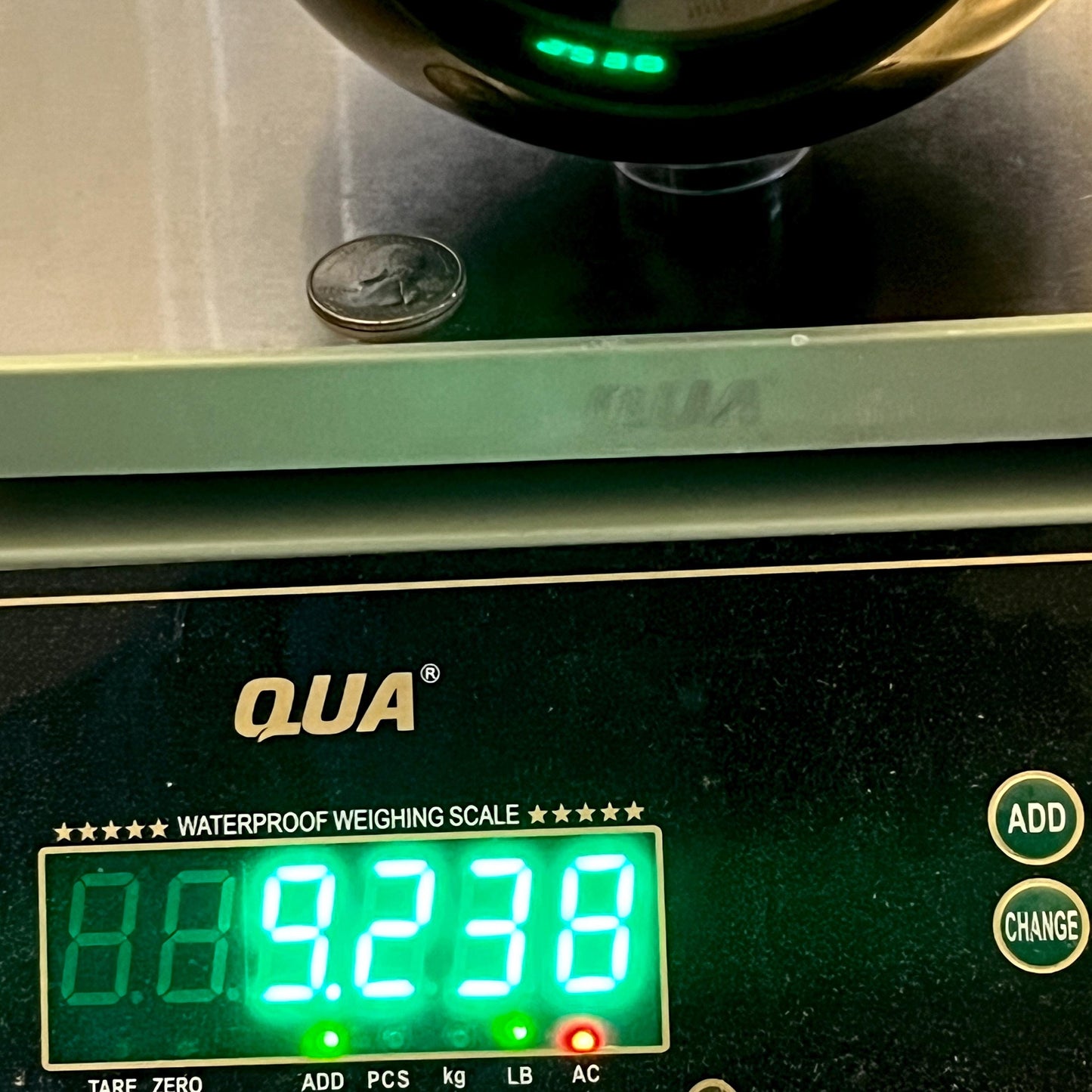 XL Karelian Black Shungite Sphere – 9+ lb, 6" Polished Crystal