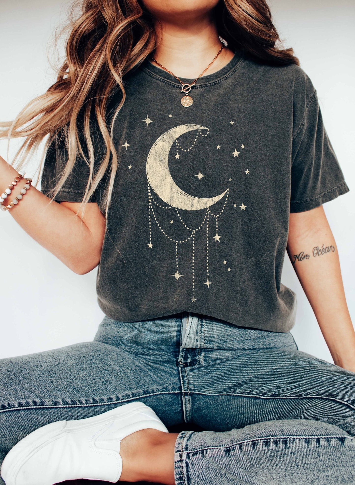 Moon Chain - Comfort Colors Tshirt