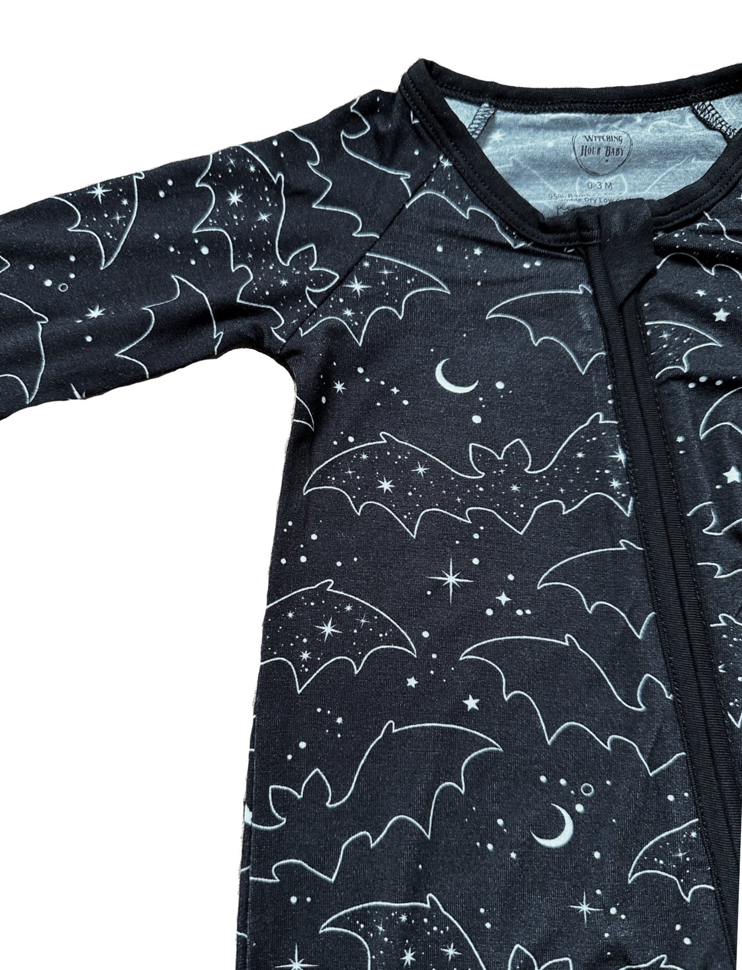 Celestial Bats Bamboo PJ Jumpsuit (Babies/Toddlers) – Kids Clothing