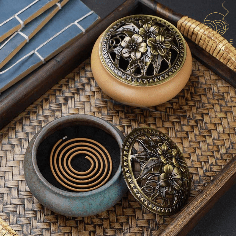 Ceramic Incense Holder – Modern Art Burner in Multiple Colors