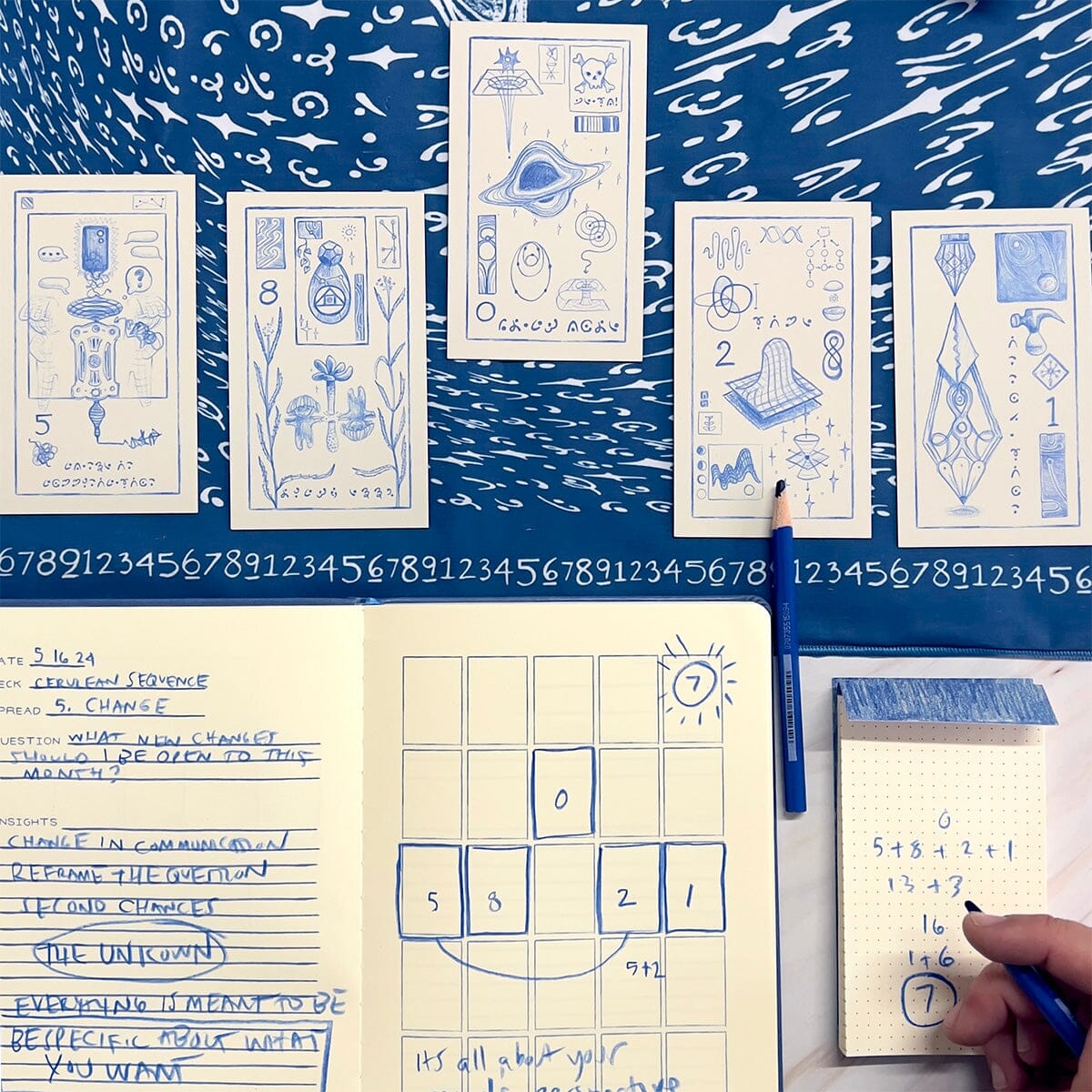Cerulean Divination Diary – Journal