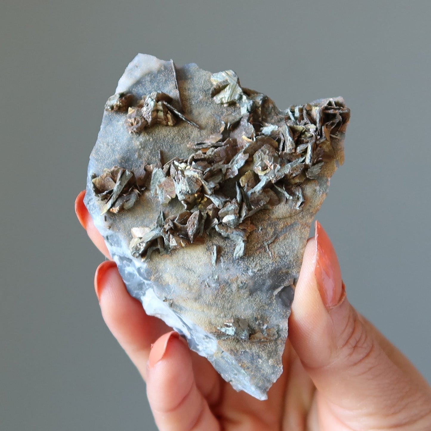 Chalcopyrite Crystal Cluster | Natural Peacock Ore Specimen – Clusters