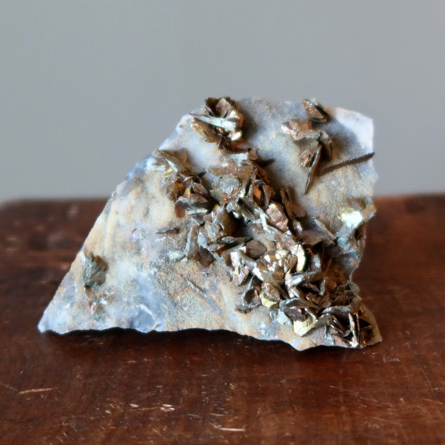 Chalcopyrite Crystal Cluster | Natural Peacock Ore Specimen – Clusters