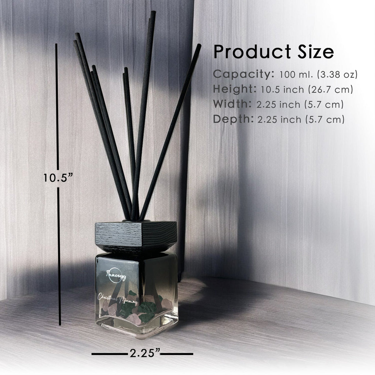 Christmas Morning Crystal-Infused Reed Diffuser, 100ml | Innergy – Reed Diffuser