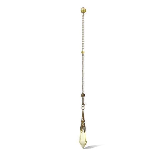 Citrine Crystal Divination Pendulum