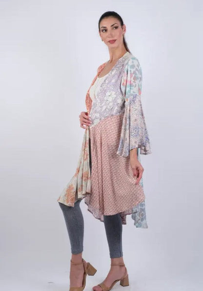 Wild Rose Mosaic Patchwork Cardigan – Clothing and Accessories
