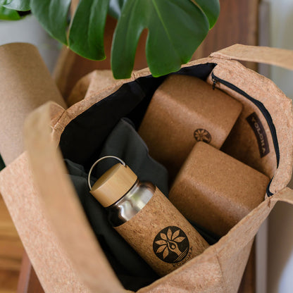 Cork Tote Bag – Yoga Mat Bags & Straps