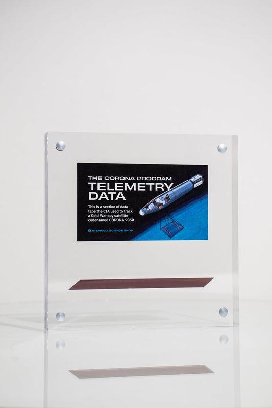 Corona Spy Satellite Telemetry Data Section – Historic Artifacts