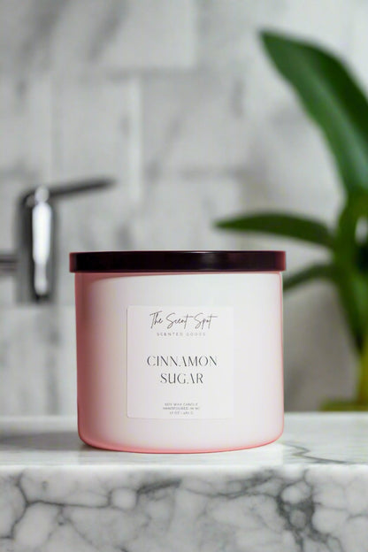 3-Wick Soy Wax Candle, 7 Scents