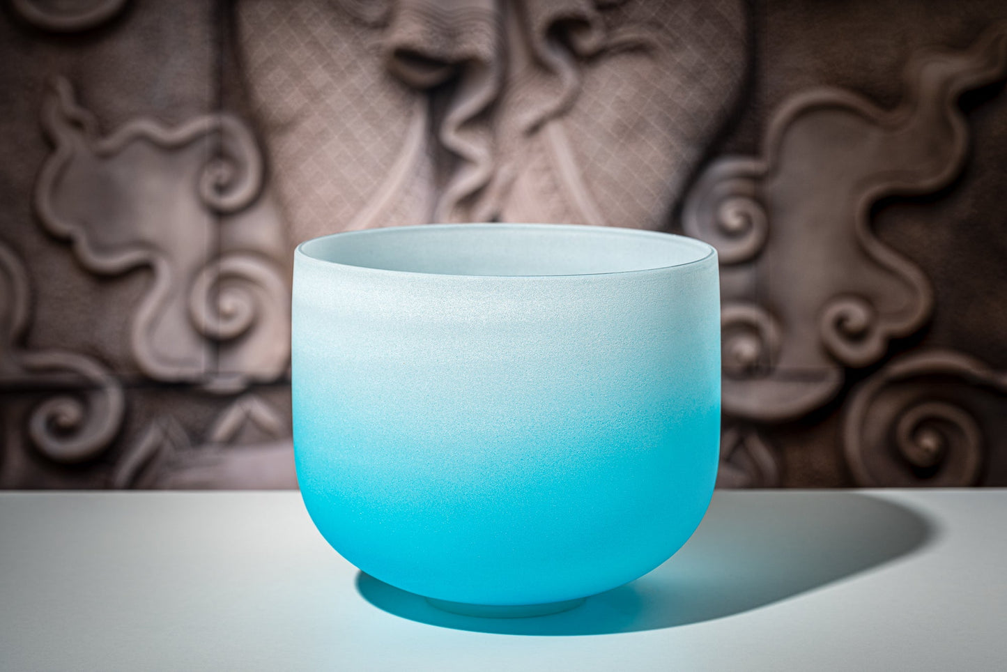 7 Chakra Color Quartz Crystal Singing Bowls Set (8"-14") – Gradient Chakra Healing Set – 440 Hz Color Crystal Singing Bowl Set