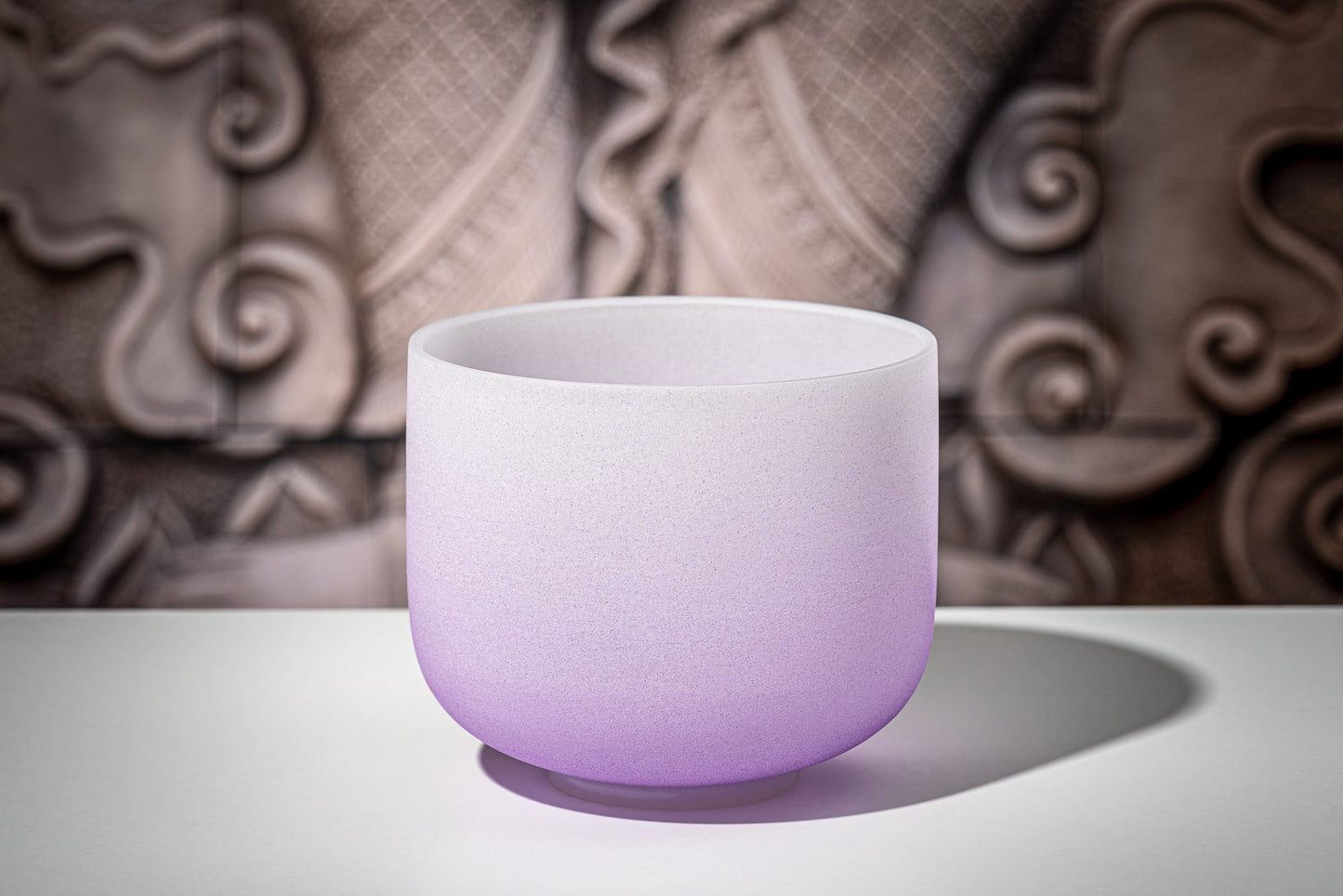 7 Chakra Color Quartz Crystal Singing Bowls Set (8"-14") – Gradient Chakra Healing Set – 440 Hz Color Crystal Singing Bowl Set