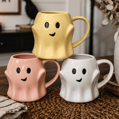 Ghost Coffee Mug, 14.8 oz | Cute Halloween Cup